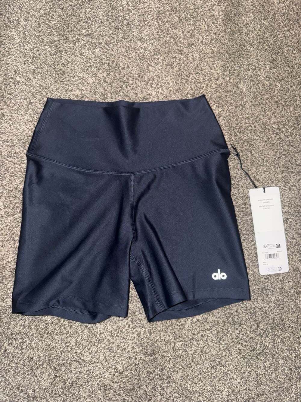 Alo Yoga Airlift Energy Short - Navy - Size S